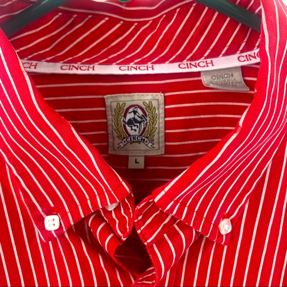 Cinch Longsleeve Button down Shirt - Picture 8 of 8